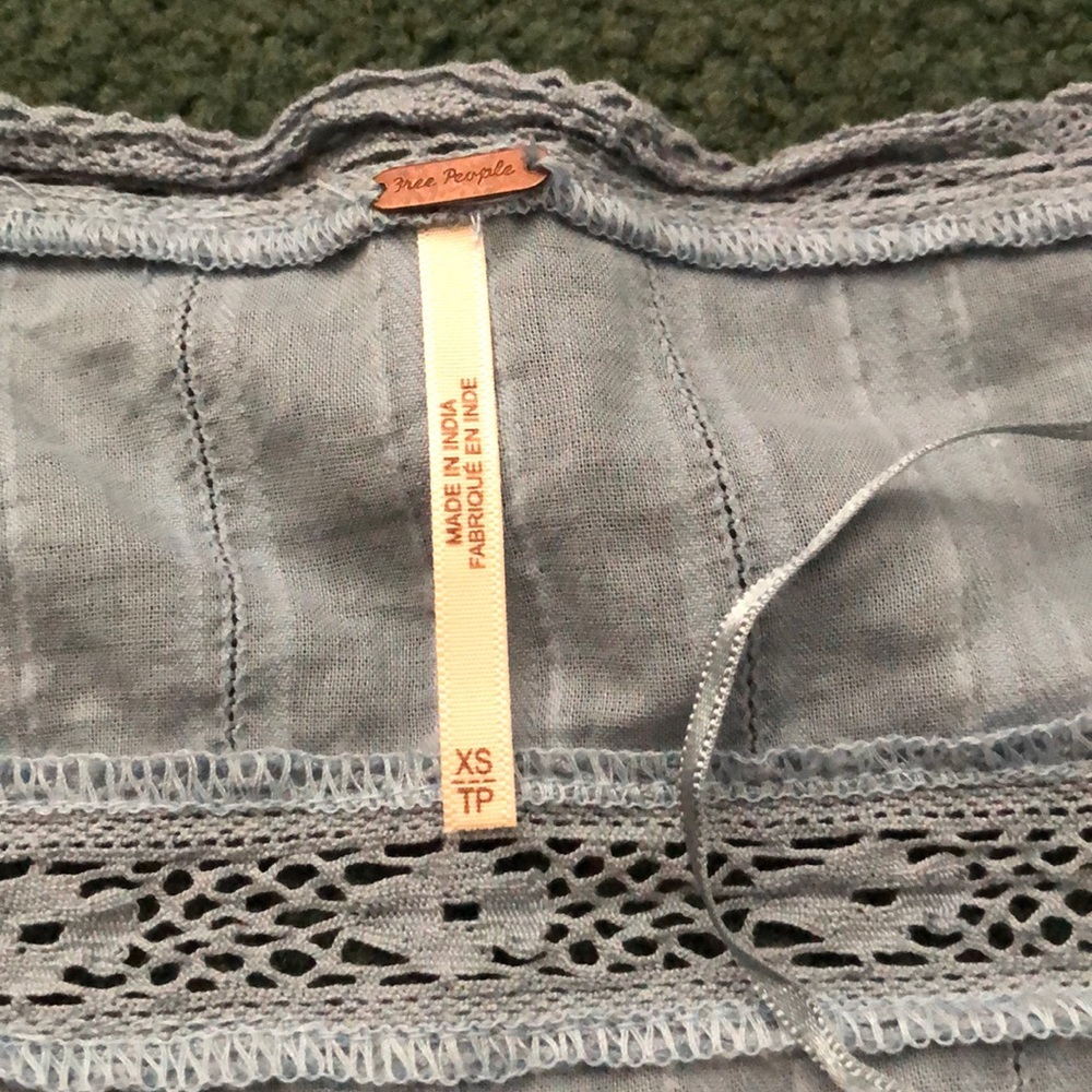 Free people crop blouse - Picture 2 of 5